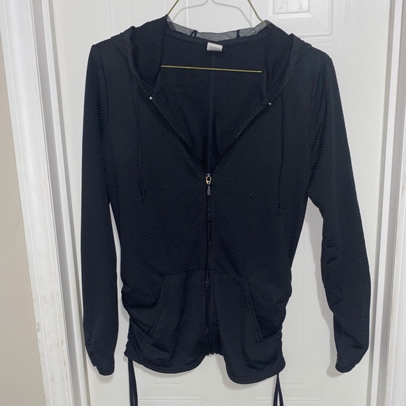 BCG Women's Small Windbreaker Black EUC - Picture 1 of 4